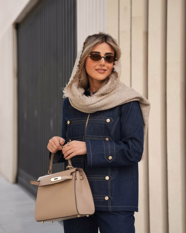 پالتو زنانه طرح پاییزی